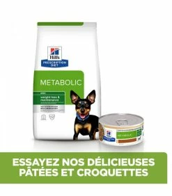 HILL'S Pet Nutrition Croquettes METABOLIC MINI POULET Chien Sac 3 Kg - Prescription Diet -alimentation chats boutique croquettes metabolic mini poulet chien sac 3 kg prescription diet 4