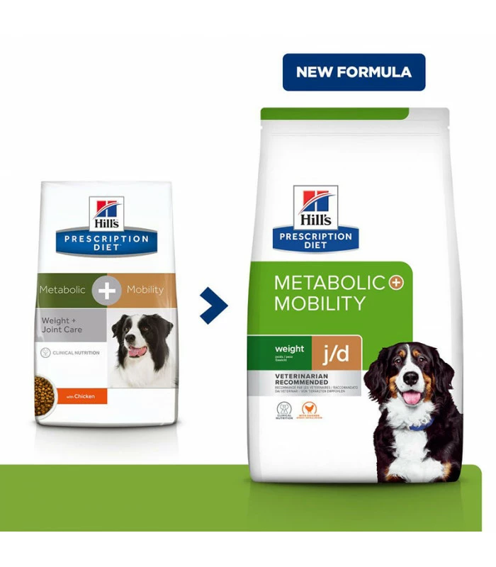 HILL'S Pet Nutrition Croquettes METABOLIC + MOBILITY POULET Chien Sac 4 Kg - Prescription Diet 2 HILL'S Pet Nutrition Croquettes METABOLIC + MOBILITY POULET Chien Sac 4 Kg - Prescription Diet â Image 2