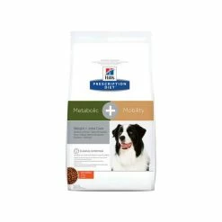 HILL'S Pet Nutrition Croquettes METABOLIC + MOBILITY POULET Chien Sac 4 Kg - Prescription Diet