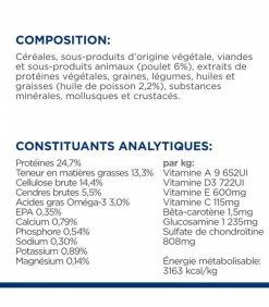 HILL'S Pet Nutrition Croquettes METABOLIC + MOBILITY POULET Chien Sac 4 Kg - Prescription Diet 19 HILL'S Pet Nutrition Croquettes METABOLIC + MOBILITY POULET Chien Sac 4 Kg - Prescription Diet -alimentation chats boutique croquettes metabolic mobility poulet chien sac 4 kg prescription diet 9