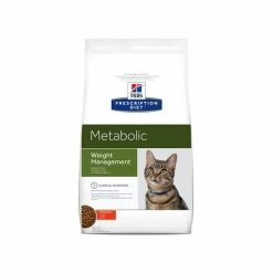 HILL'S Pet Nutrition Croquettes METABOLIC POULET Chat Sac 250 G - Prescription Diet