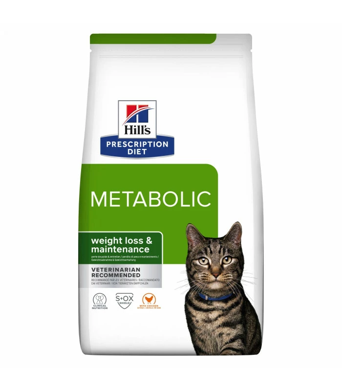 HILL'S Pet Nutrition Croquettes METABOLIC THON Chat Sac 8 Kg - Prescription Diet 2 HILL'S Pet Nutrition Croquettes METABOLIC THON Chat Sac 8 Kg - Prescription Diet â Image 2