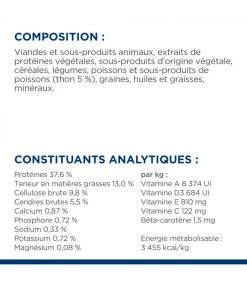HILL'S Pet Nutrition Croquettes METABOLIC THON Chat Sac 3 Kg - Prescription Diet -alimentation chats boutique croquettes metabolic poulet chat sac 3 kg prescription diet 32