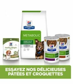 HILL'S Pet Nutrition Croquettes METABOLIC POULET Chien Sac 4 Kg - Prescription Diet -alimentation chats boutique croquettes metabolic poulet chien sac 4 kg prescription diet 8