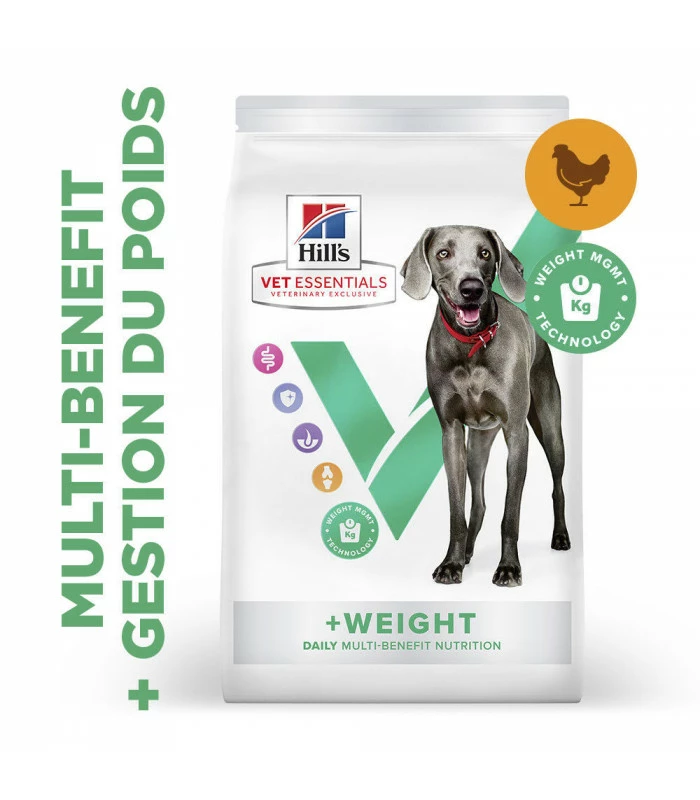 HILL'S Pet Nutrition Croquettes Canine Multibenefits Weight Adult Large Breed Poulet 14 Kg - Vet Essentials 2 HILL'S Pet Nutrition Croquettes Canine Multibenefits Weight Adult Large Breed Poulet 14 Kg - Vet Essentials â Image 2
