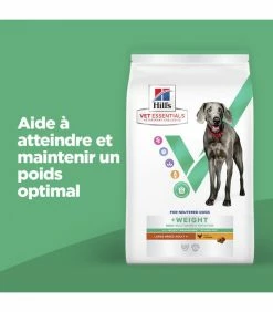 HILL'S Pet Nutrition Croquettes Canine Multibenefits Weight Adult Large Breed Poulet 14 Kg - Vet Essentials 9 HILL'S Pet Nutrition Croquettes Canine Multibenefits Weight Adult Large Breed Poulet 14 Kg - Vet Essentials -alimentation chats boutique croquettes neutered adult large poulet chien sac 12 kg vetessentials 2