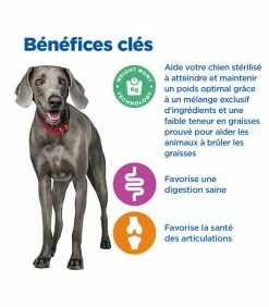 HILL'S Pet Nutrition Croquettes Canine Multibenefits Weight Adult Large Breed Poulet 14 Kg - Vet Essentials 10 HILL'S Pet Nutrition Croquettes Canine Multibenefits Weight Adult Large Breed Poulet 14 Kg - Vet Essentials -alimentation chats boutique croquettes neutered adult large poulet chien sac 12 kg vetessentials 3