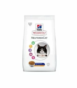 HILL'S Pet Nutrition Croquettes NEUTERED MATURE ADULT 7+ POULET Chat Sac 1.5 Kg - Vet Essentials