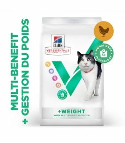 HILL'S Pet Nutrition Croquettes Feline Multi-Benefit Weight Mature POULET Chat Sac 3 Kg - Vet Essentials -alimentation chats boutique croquettes neutered mature adult 7 poulet chat sac 2 kg vetessentials 7
