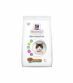 HILL'S Pet Nutrition Croquettes NEUTERED YOUNG ADULT THON Chat Sac 1.5 Kg - Vet Essentials