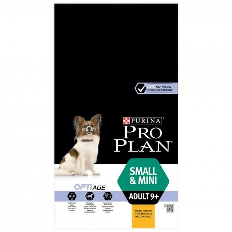 Purina Croquettes OPTIAGE SMALL & MINI ADULT 9+ POULET Chien Sac 7 Kg - Pro Plan 1 Purina Croquettes OPTIAGE SMALL & MINI ADULT 9+ POULET Chien Sac 7 Kg - Pro Plan