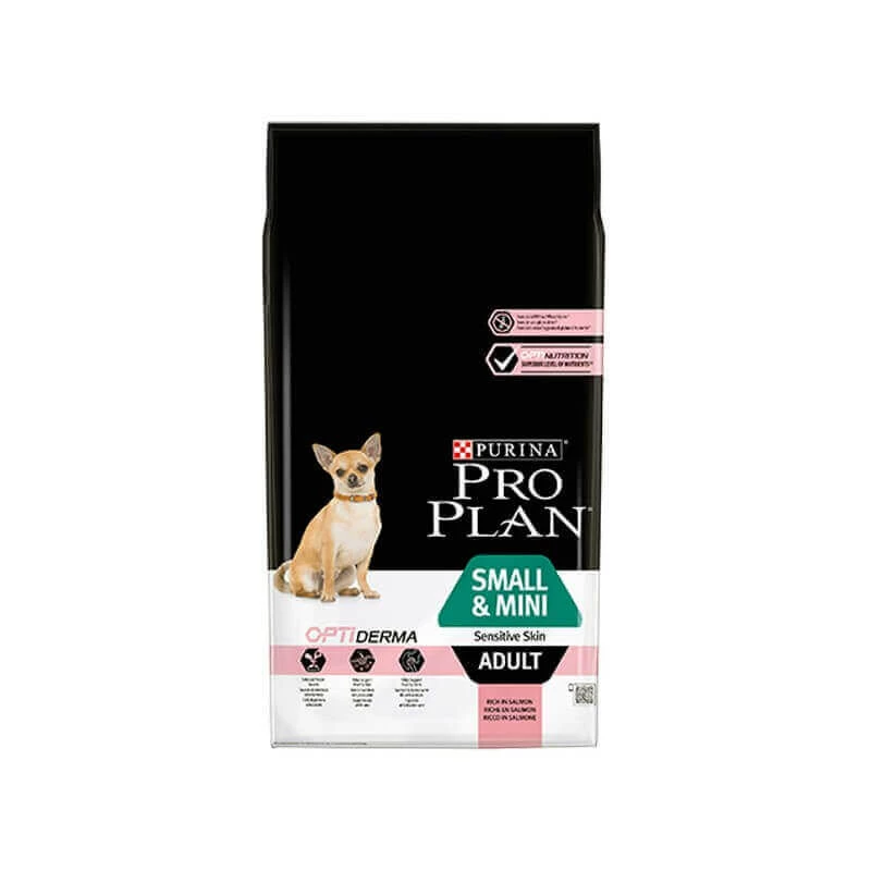 Purina Croquettes OPTIDERMA SMALL & MINI ADULT SAUMON Chien Sac 7 Kg - Pro Plan 1 Purina Croquettes OPTIDERMA SMALL & MINI ADULT SAUMON Chien Sac 7 Kg - Pro Plan