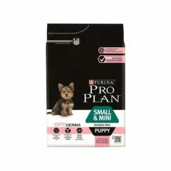 Purina Croquettes OPTIDERMA SMALL & MINI PUPPY SAUMON Chien Sac 3 Kg - Pro Plan