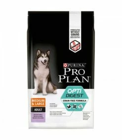 Purina Croquettes OPTIDIGEST ADULT LARGE & MEDIUM GRAIN FREE Chien Sac 12 Kg - Pro Plan
