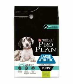 Purina Croquettes OPTIDIGEST LARGE ATHLETIC PUPPY AGNEAU Chiot Sac 12 Kg - Pro Plan
