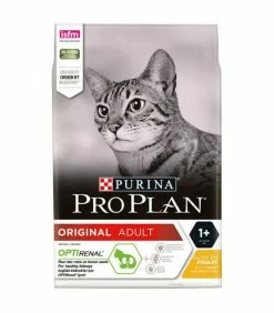 Purina Croquettes ORIGINAL ADULT OPTIRENAL POULET Chat Sac 1,5 Kg - Pro Plan