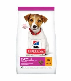 HILL'S Pet Nutrition Croquettes PUPPY SMALL&MINI POULET Chiot Sac 3 Kg - Science Plan