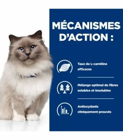 HILL'S Pet Nutrition Croquettes R/D WEIGHT LOSS POULET Chat Sac 3 Kg - Prescription Diet -alimentation chats boutique croquettes rd weight loss poulet chat sac 3 kg prescription diet 4