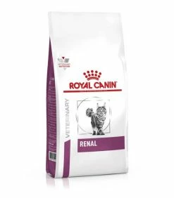 ROYAL CANIN Croquettes RENAL Chat Sac 4 Kg - Veterinary Health Nutrition