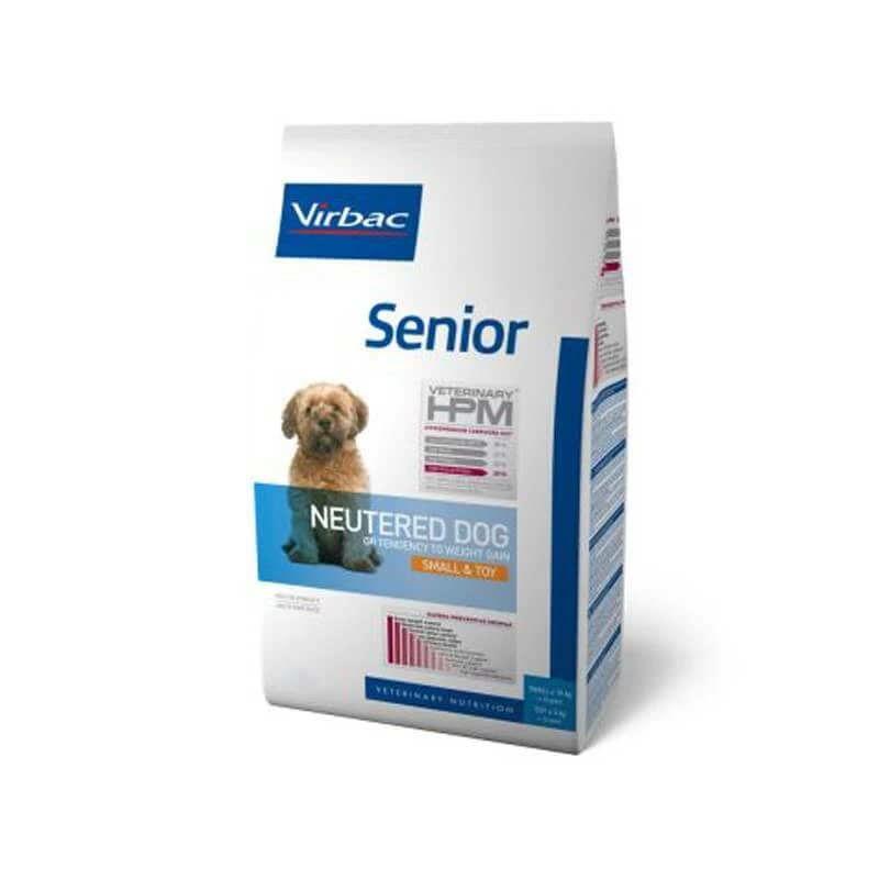 Virbac Croquettes SENIOR NEUTERED SMALL & TOY Chien Sac 1.5 Kg - Veterinary HPM 1 Virbac Croquettes SENIOR NEUTERED SMALL & TOY Chien Sac 1.5 Kg - Veterinary HPM