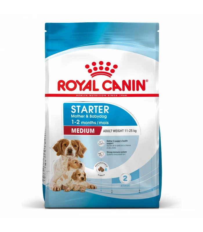 ROYAL CANIN Croquettes STARTER MEDIUM Chien Sac 15 Kg - Veterinary Care Nutrition 2 ROYAL CANIN Croquettes STARTER MEDIUM Chien Sac 15 Kg - Veterinary Care Nutrition – Image 2