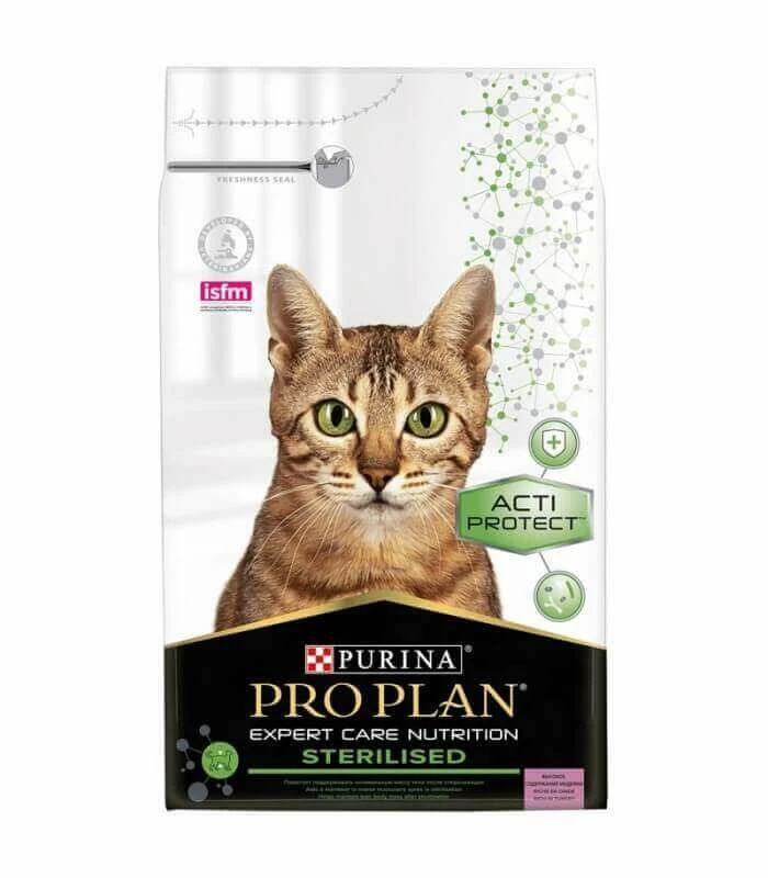 Purina Croquettes STERILISED ADULT DINDE Chat Sac 1.5 Kg - Pro Plan Expert Care Nutrition 1 Purina Croquettes STERILISED ADULT DINDE Chat Sac 1.5 Kg - Pro Plan Expert Care Nutrition