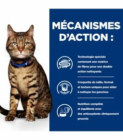 HILL'S Pet Nutrition Croquettes T/D DENTAL POULET Chat Sac 1.5 Kg - Prescription Diet 14 HILL'S Pet Nutrition Croquettes T/D DENTAL POULET Chat Sac 1.5 Kg - Prescription Diet -alimentation chats boutique croquettes td dental poulet chat sac 1 5 kg prescription diet 5