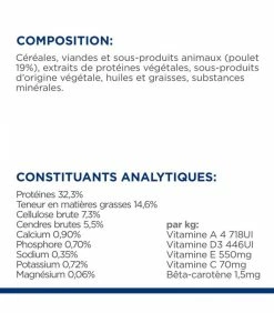 HILL'S Pet Nutrition Croquettes T/D DENTAL POULET Chat Sac 1.5 Kg - Prescription Diet 17 HILL'S Pet Nutrition Croquettes T/D DENTAL POULET Chat Sac 1.5 Kg - Prescription Diet -alimentation chats boutique croquettes td dental poulet chat sac 1 5 kg prescription diet 8