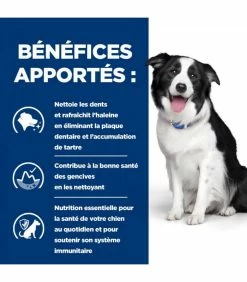 HILL'S Pet Nutrition Croquettes T/D DENTAL POULET Chien Sac 4 Kg - Prescription Diet -alimentation chats boutique croquettes td dental poulet chien sac 4 kg prescription diet 4