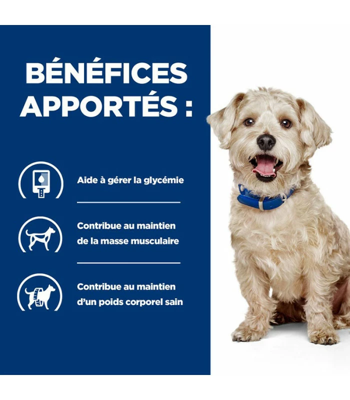 HILL'S Pet Nutrition Croquettes W/D DIABETES POULET Chien Sac 1,5 Kg - Prescription Diet 5 HILL'S Pet Nutrition Croquettes W/D DIABETES POULET Chien Sac 1,5 Kg - Prescription Diet – Image 5