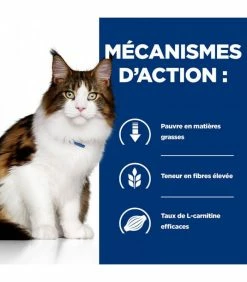 HILL'S Pet Nutrition Croquettes W/D MULTI-BENEFIT POULET Chat Sac 1.5 Kg - Prescription Diet -alimentation chats boutique croquettes wd multi benefit poulet chat sac 1 5 kg prescription diet 6