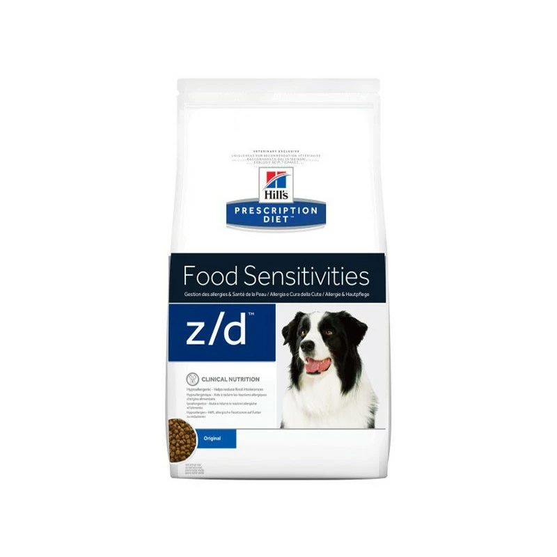 HILL'S Pet Nutrition Croquettes Z/D ALLERGY Chien Sac 10 Kg - Prescription Diet 1 HILL'S Pet Nutrition Croquettes Z/D ALLERGY Chien Sac 10 Kg - Prescription Diet