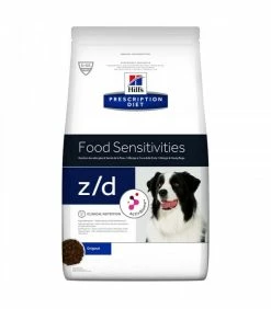 HILL'S Pet Nutrition Croquettes Z/D FOOD SENSITIVITIES Chien Sac 3 Kg - Prescription Diet