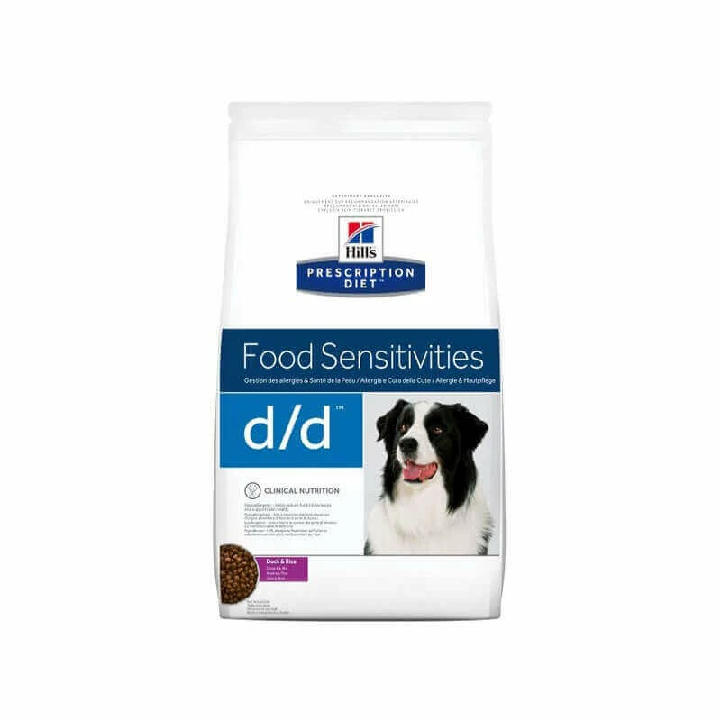 HILL'S Pet Nutrition Croquettes D/D FOOD SENSITIVITIES CANARD & RIZ Chien Sac 12 Kg - Prescription Diet 2 HILL'S Pet Nutrition Croquettes D/D FOOD SENSITIVITIES CANARD & RIZ Chien Sac 12 Kg - Prescription Diet – Image 2