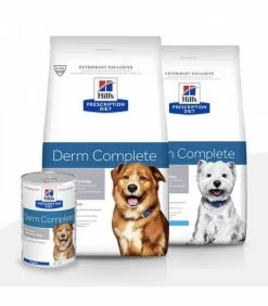 HILL'S Pet Nutrition Croquettes DERM COMPLETE Chien Sac 2 Kg - Prescription Diet -alimentation chats boutique derm complete chien sac 2 kg prescription diet 6