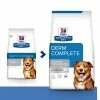 HILL'S Pet Nutrition Croquettes DERM COMPLETE Chien Sac 4 Kg - Prescription Diet