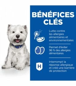 HILL'S Pet Nutrition Croquettes DERM COMPLETE MINI Chien Sac 1.5 Kg - Prescription Diet -alimentation chats boutique derm complete mini chien sac 1 kg prescription diet 3