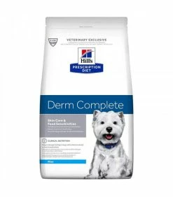 HILL'S Pet Nutrition Croquettes DERM COMPLETE MINI Chien Sac 6 Kg - Prescription Diet