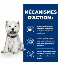 HILL'S Pet Nutrition Croquettes DERM COMPLETE MINI Chien Sac 6 Kg - Prescription Diet -alimentation chats boutique derm complete mini chien sac 6 kg prescription diet 6