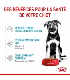 ROYAL CANIN Dog Puppy Maxi Bouchées En Sauce 10 X 140 G -alimentation chats boutique dog puppy maxi bouchees en sauce 10 x 140 g 2