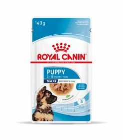 ROYAL CANIN Dog Puppy Maxi Bouchées En Sauce 10 X 140 G