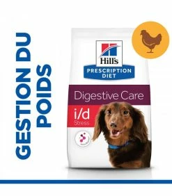 HILL'S Pet Nutrition Croquettes I/D STRESS ACTIVEBIOME+ MINI Chien Sac 1,5 Kg - Prescription Diet -alimentation chats boutique id stress activebiome mini chien sac 1 kg prescription diet 6