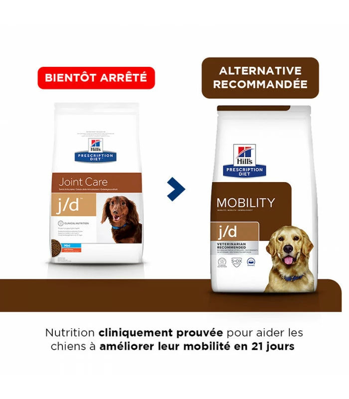 HILL'S Pet Nutrition Croquettes J/D MINI JOINT CARE POULET Chien Sac 2 Kg - Prescription Diet 2 HILL'S Pet Nutrition Croquettes J/D MINI JOINT CARE POULET Chien Sac 2 Kg - Prescription Diet – Image 2
