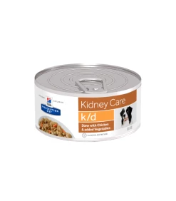 HILL'S Pet Nutrition Pâtée K/D MIJOTES POULET ET LEGUMES Chien 24x156g - Prescription Diet