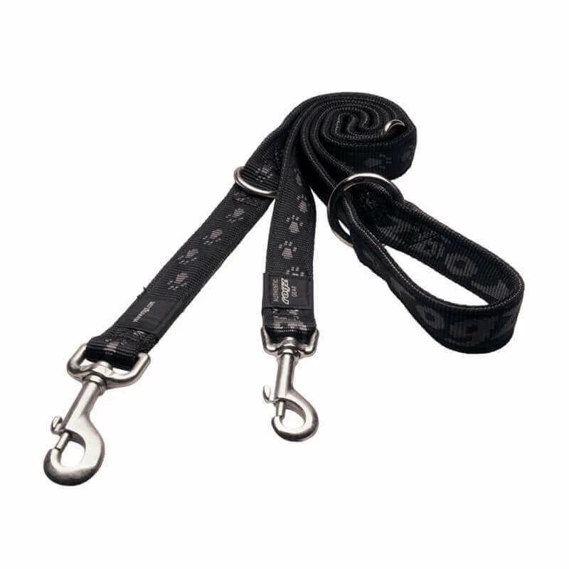ROGZ Laisse Multiple ALPINIST NOIR Chien 1 ROGZ Laisse Multiple ALPINIST NOIR Chien