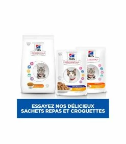 HILL'S Pet Nutrition Pâtée MATURE POULET Chat 12x85g - Vet Essentials -alimentation chats boutique mature poulet chat 12x85g vet essentials 2
