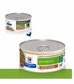 HILL'S Pet Nutrition Pâtée METABOLIC MIJOTES POULET ET LEGUMES Chien 24x156g - Prescription Diet