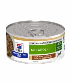 HILL'S Pet Nutrition Pâtée METABOLIC MIJOTES POULET ET LEGUMES Chien 24x156g - Prescription Diet -alimentation chats boutique metabolic mijotes poulet et legumes chien 24x156g prescription diet 7