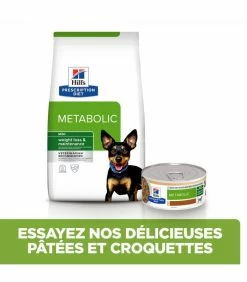 HILL'S Pet Nutrition Pâtée METABOLIC MIJOTES POULET ET LEGUMES Chien 24x156g - Prescription Diet -alimentation chats boutique metabolic mijotes poulet et legumes chien 24x156g prescription diet 8