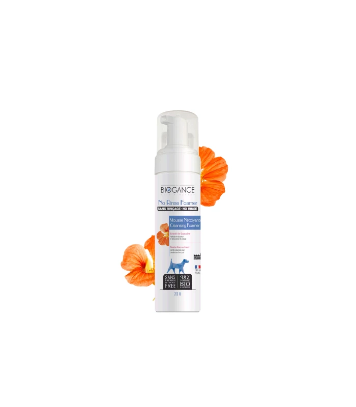 BIOGANCE Mousse Sans Rinçage Chien 1 BIOGANCE Mousse Sans Rinçage Chien